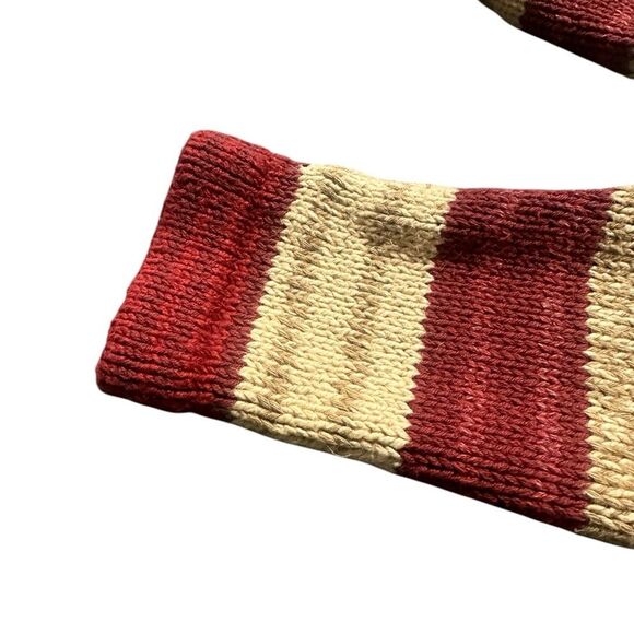 Ralph Lauren Polo Flag Cardigan Sweater Shawl Collar Americana Vintage Knit L - Picture 11 of 16